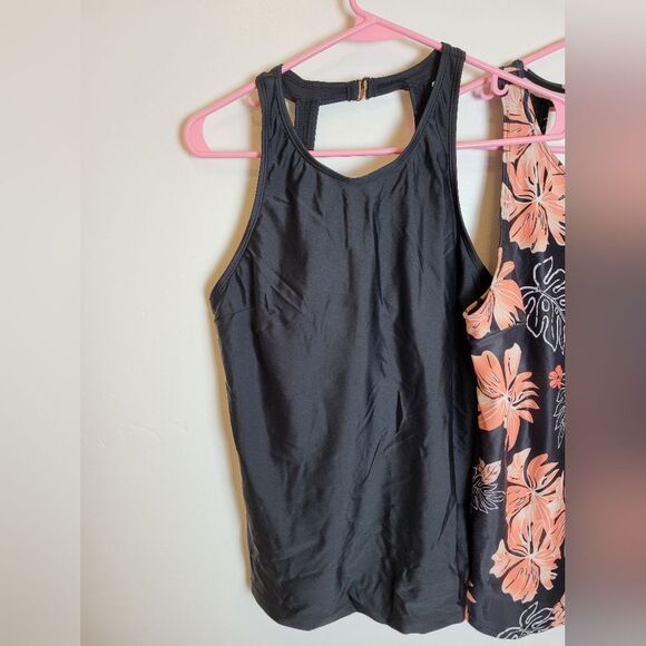 Bundle of Scuba Tank Top Beach Bikini Tops Floral Tropical Swimming Pool Medium - Picture 6 of 11